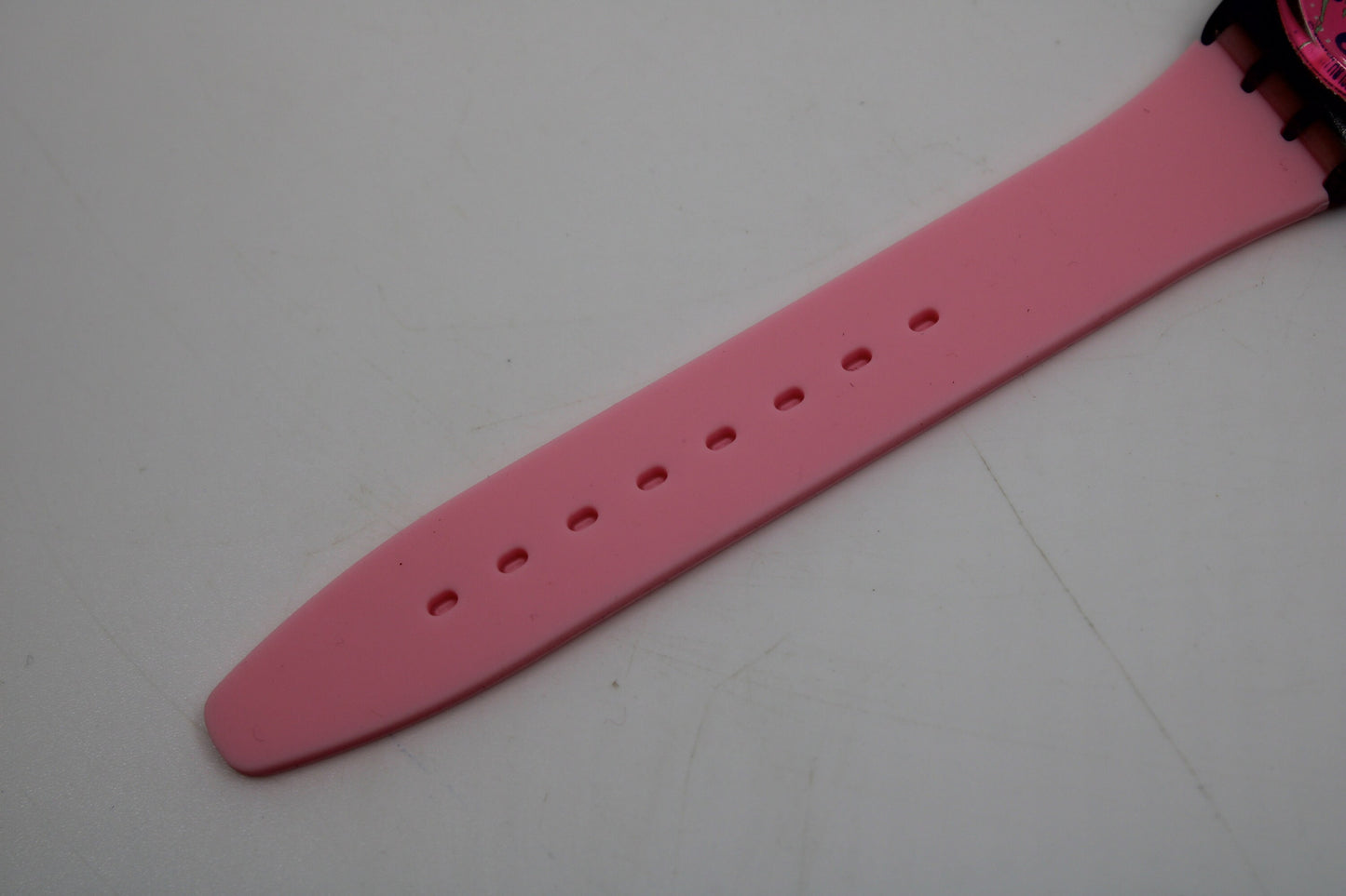 1993, Vintage Gents Swatch, 'Fluo Seal', GV700, NO box, Good Condition, working 100%, NON-Original Strap