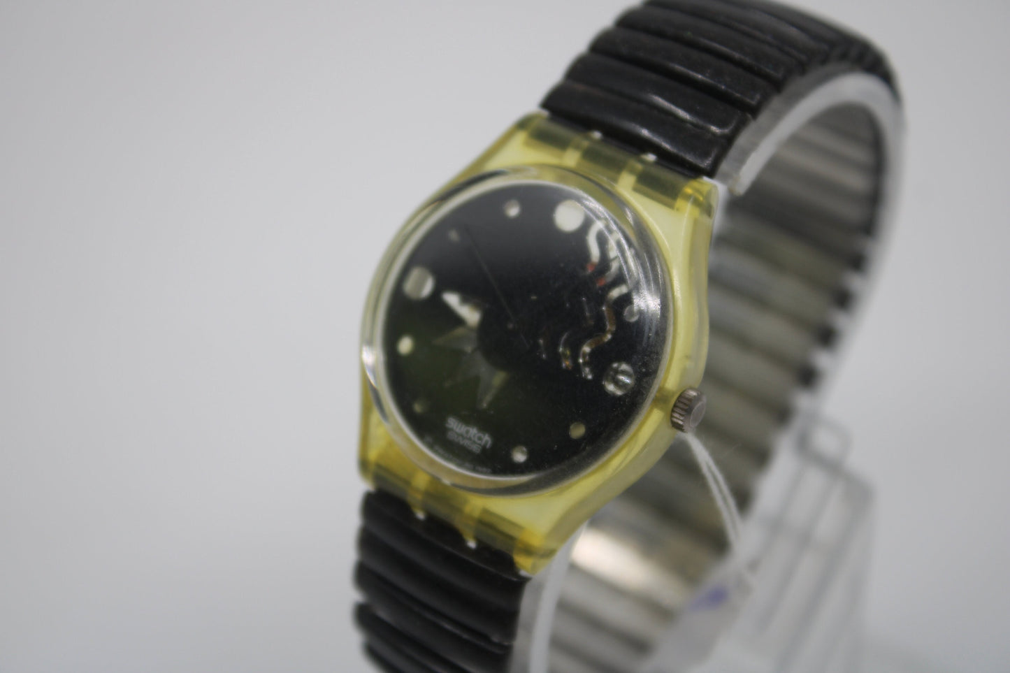 1993, Vintage Gents Swatch, 'Flake', GK165 / GK166, NO box, Good Condition, working 100%, Original Strap