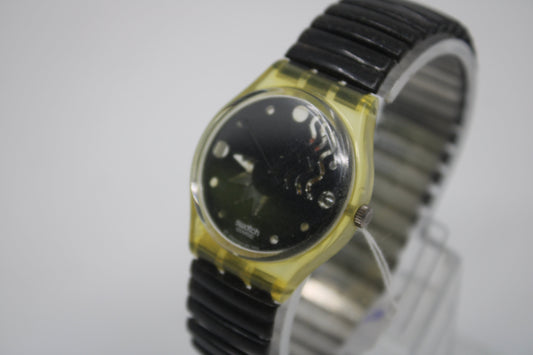 1993, Vintage Gents Swatch, 'Flake', GK165 / GK166, NO box, Good Condition, working 100%, Original Strap