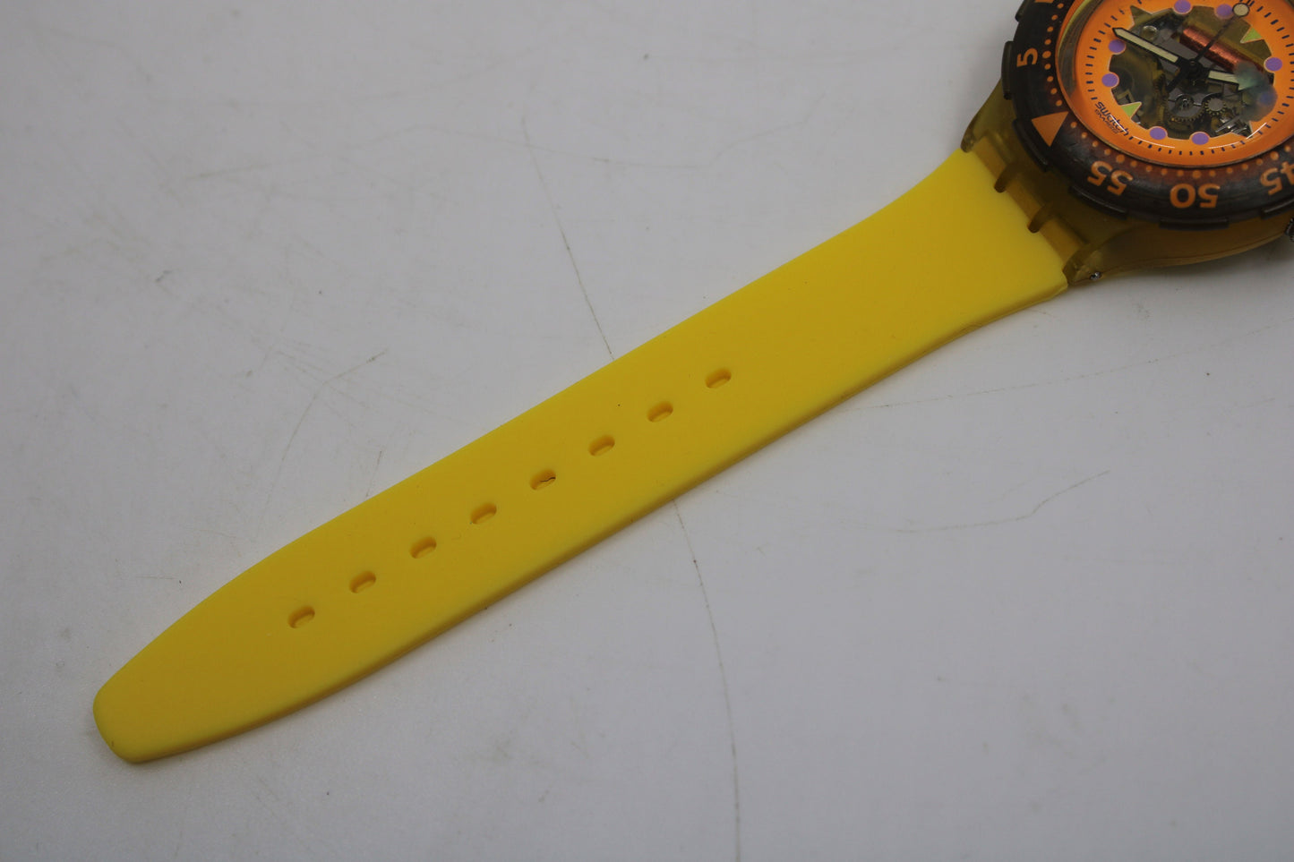 1991 Scuba SDK103 Hyppocampus, vintage Swatch, MINT Condition, Non-ORIGINAL Strap, NO box, working 100%