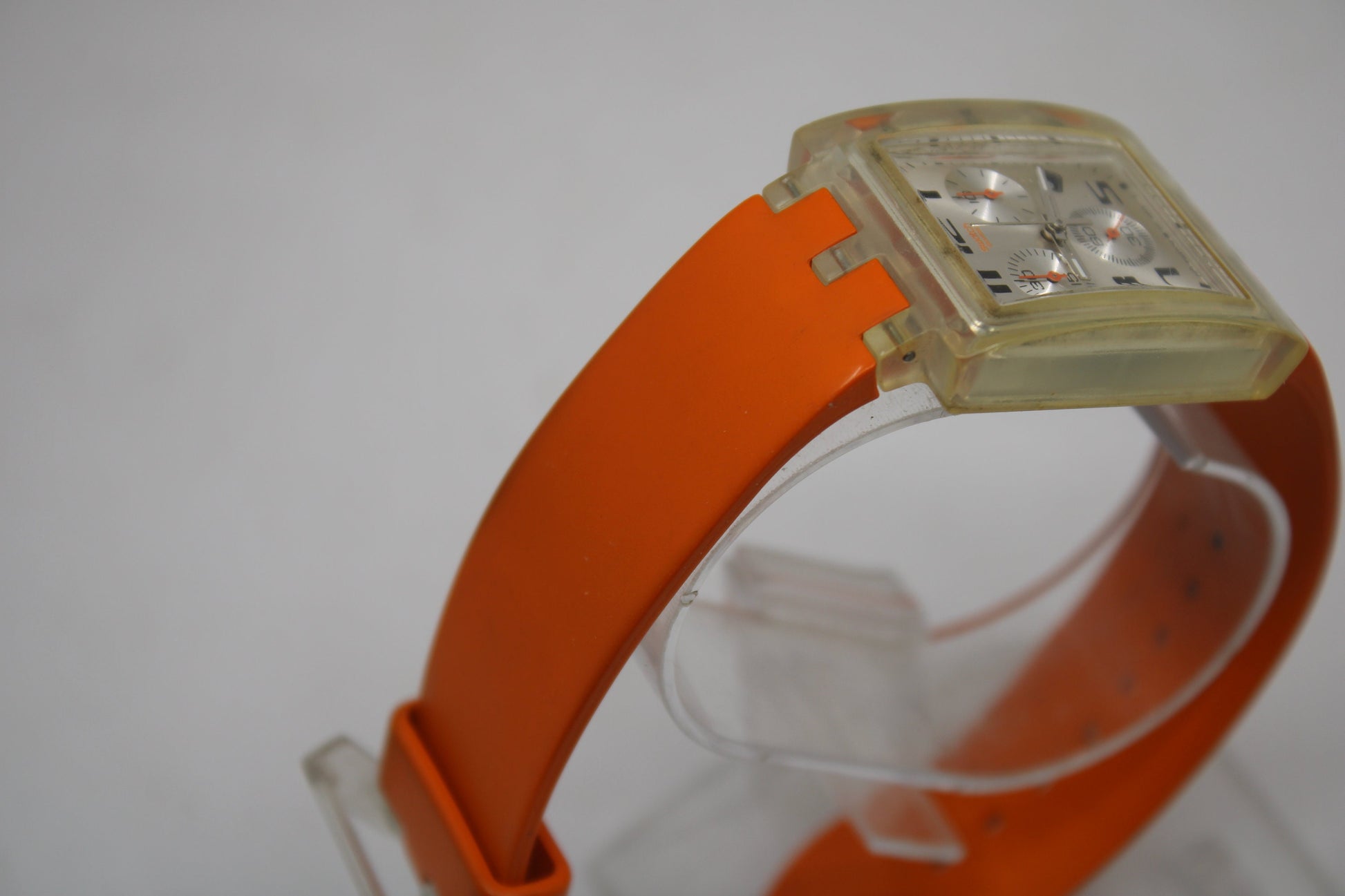 2002 Square SUEK403 'Speed Addiction', vintage Used Condition Swatch, original Swatch Strap, watch is working 100%