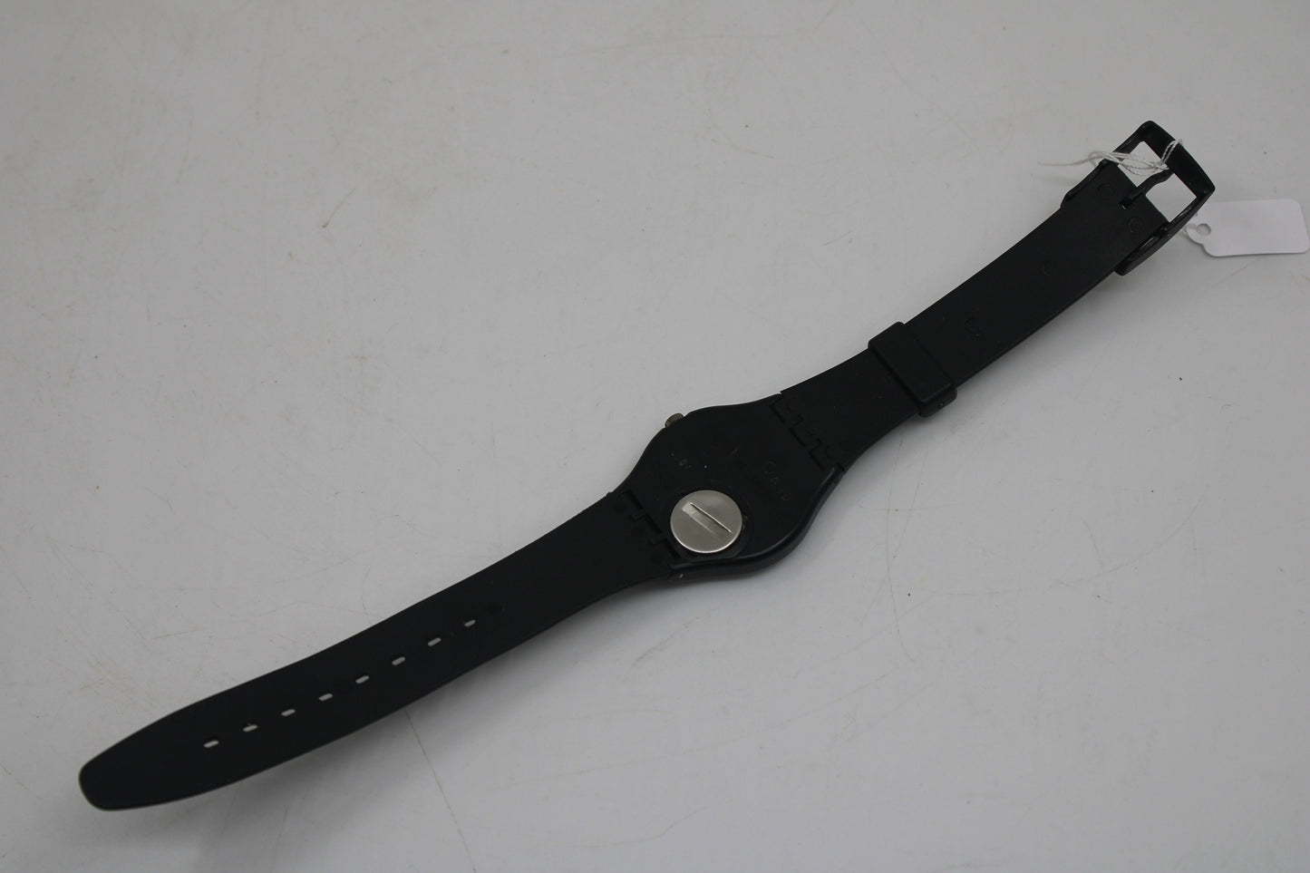 1986, Swatch, Gents, 'Soto', GB109, VERY Nice Condition, 100% working, CRACKED crystal