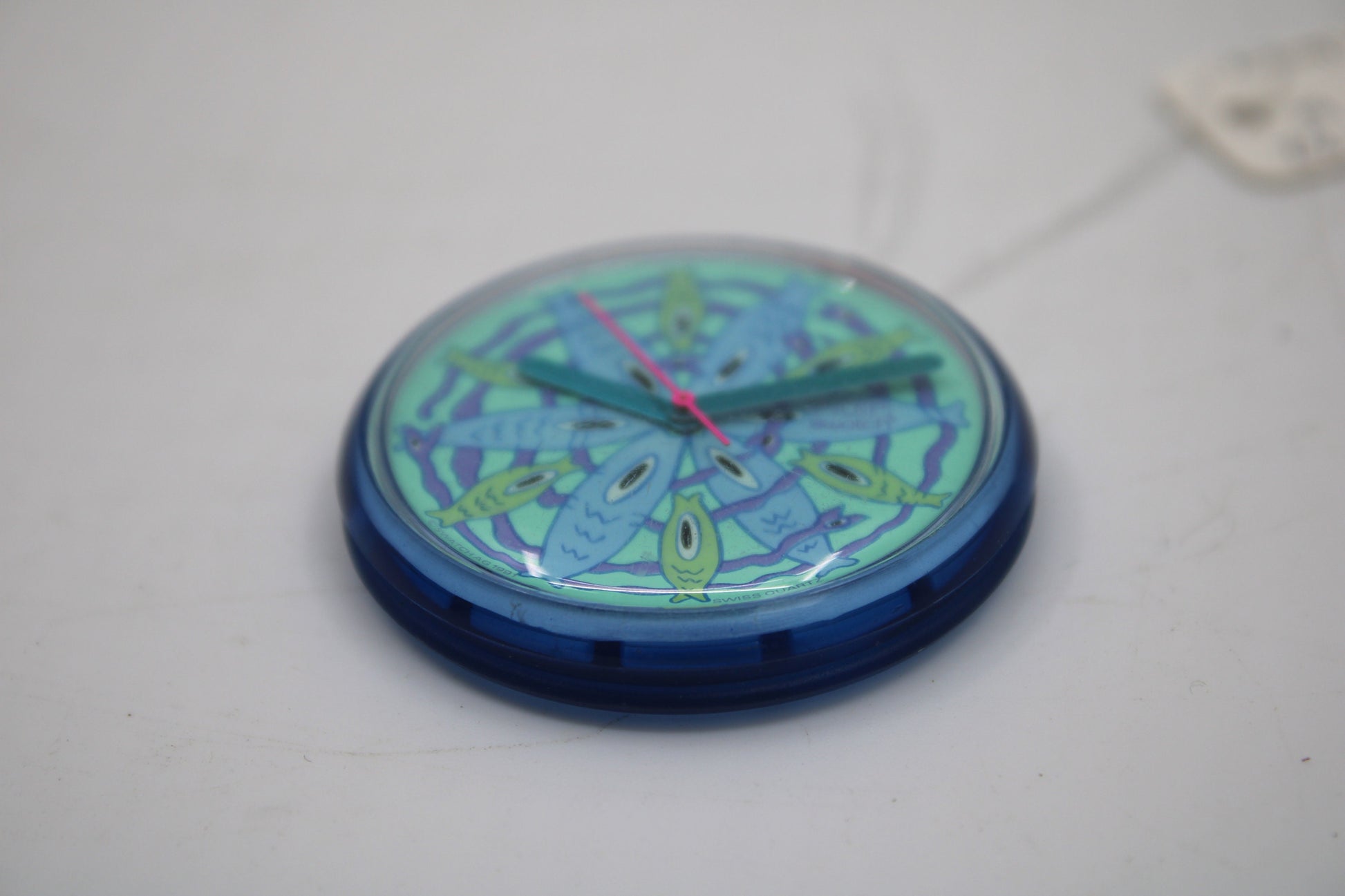 1992, Swatch, PopSwatch, 'Blub Blub', PWN106, NO strap and NO popring, working 100%, BRANDNEW, Never Worn, Shop Dummy, Read description