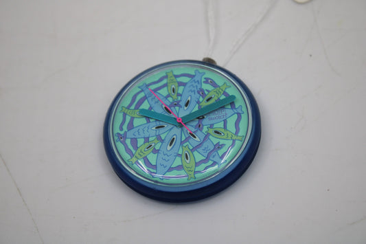 1992, Swatch, PopSwatch, 'Blub Blub', PWN106, NO strap and NO popring, working 100%, BRANDNEW, Never Worn, Shop Dummy, Read description
