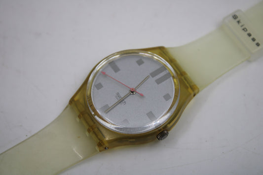 1987 Vintage Gents Swatch 'Calafatti' GK105, it is in a nice, used condition, working 100% with brandnew strap