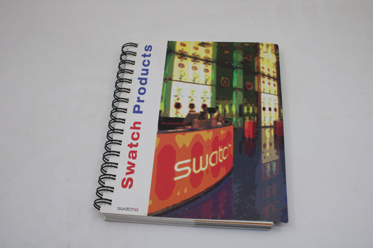 Very rare Italian Swatch resellers handbook, not available to the public