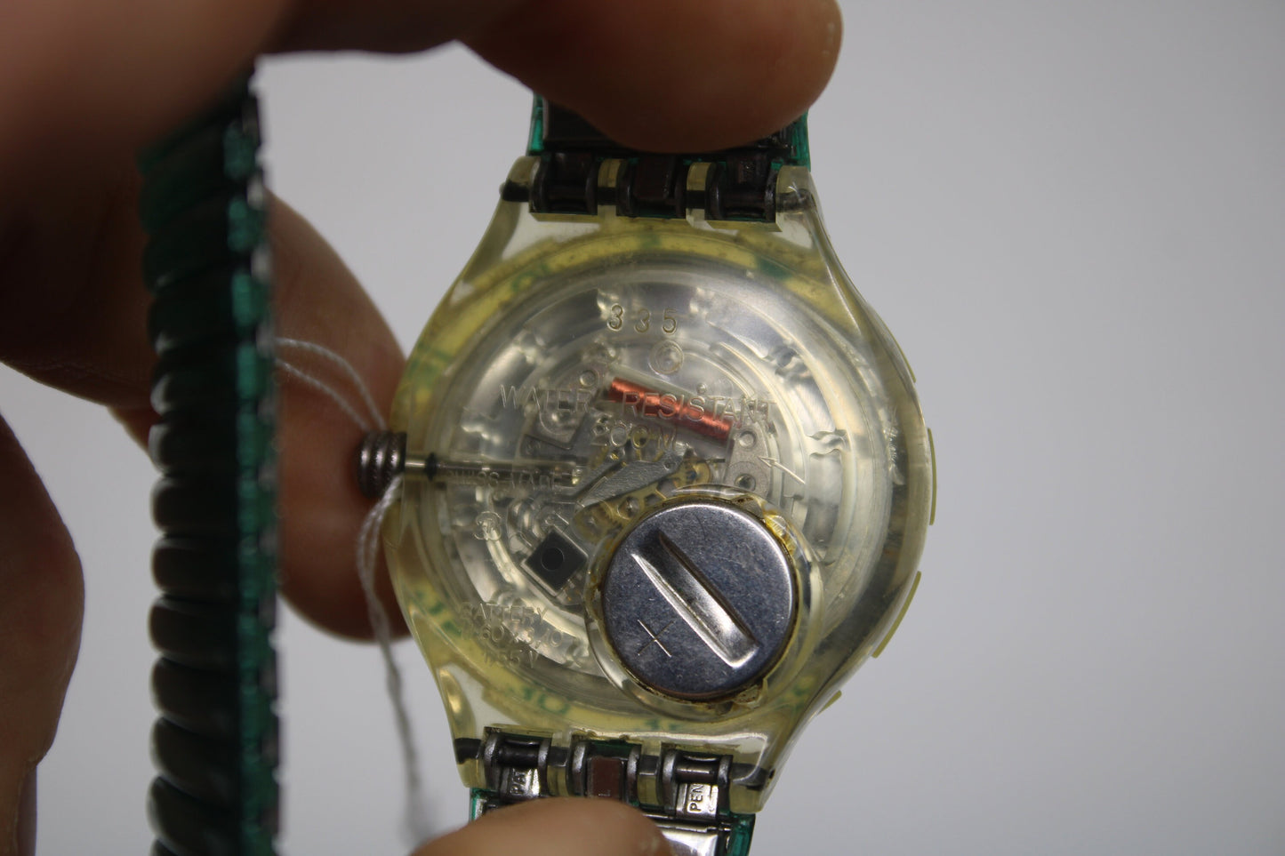 1993 Early Vintage Swatch Scuba 'Mint Drops' SDK108/109, Good, Used Condition, working 100%, Original strap