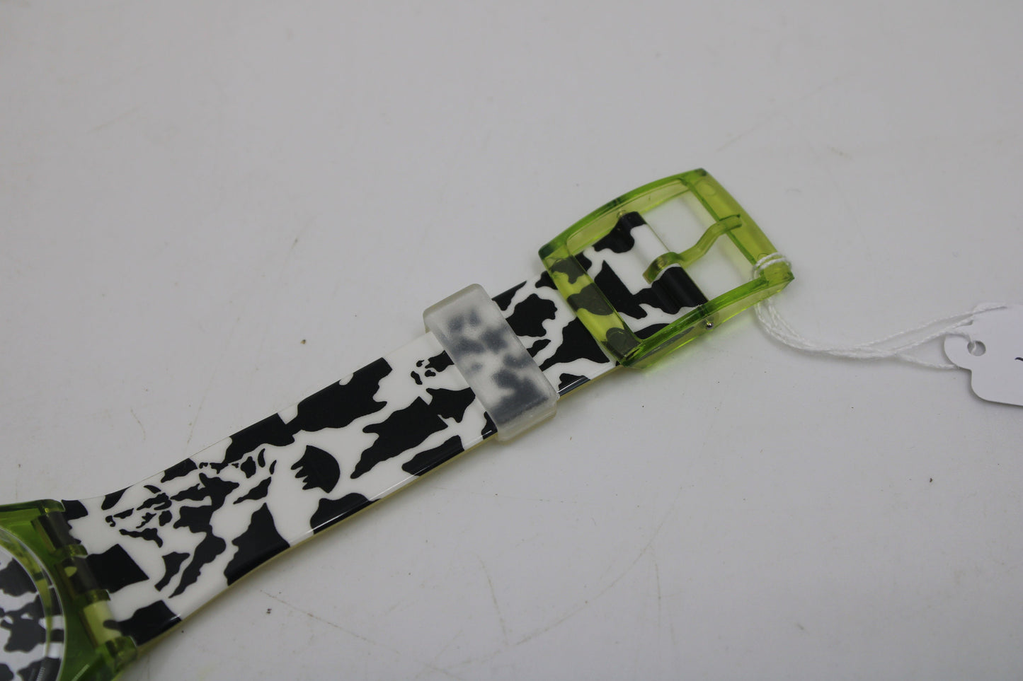 1991 Vintage Gents Swatch 'Flaeck' GZ117, in UNUSED, New Old Stock, original condition, working 100%