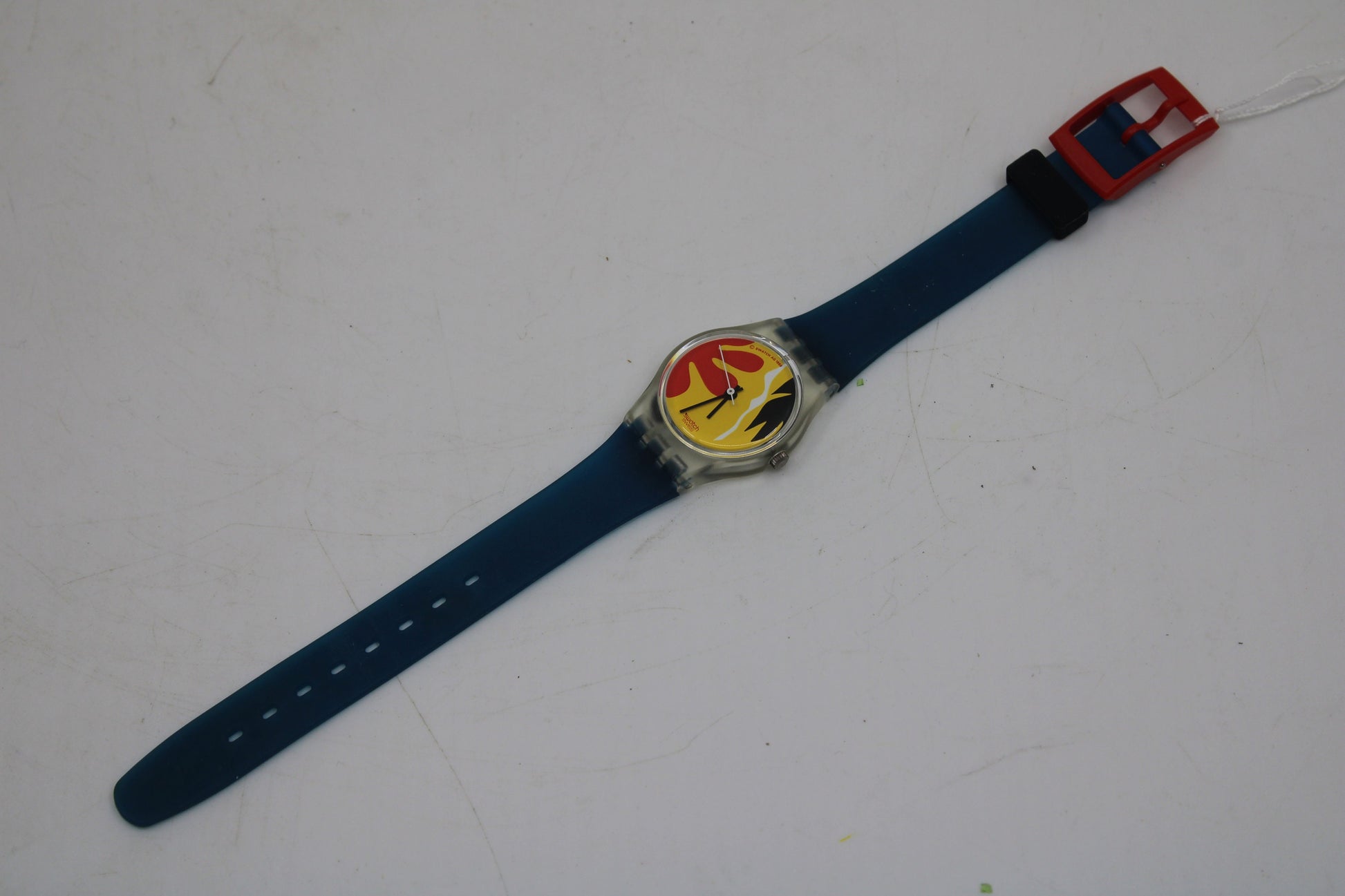 1997 'Nafea' Vintage ladies Swatch, LK104, working 100%, New Old Stock, Unused Condition