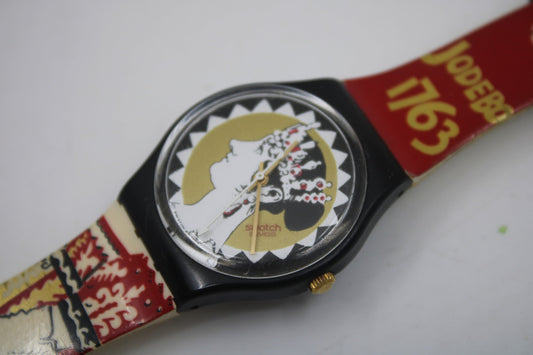 1994 Vintage Gents Swatch 'Aiglette' GB159, Used Condition, working 100% with original strap