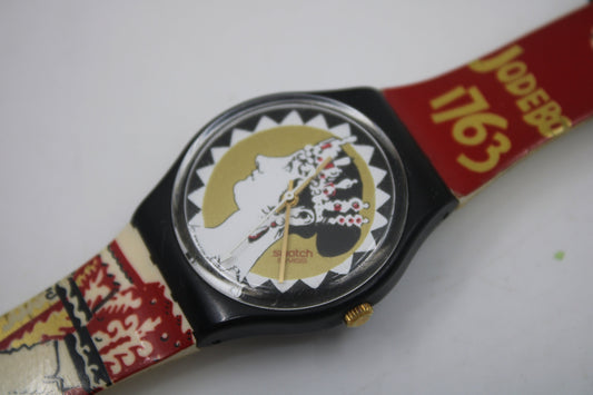 1994 Vintage Gents Swatch 'Aiglette' GB159, Used Condition, working 100% with original strap