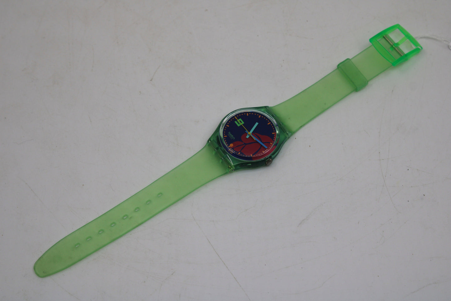 1991 Vintage Gents Swatch 'Ibiskus' GL101, in a Near Mint condition, working 100% with NON-original strap