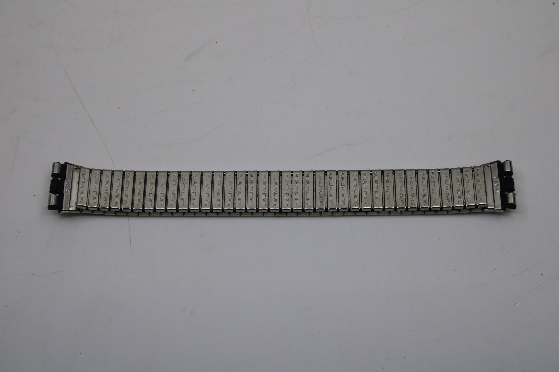 For Diana, Silver Flexi Strap, 17mm, Mint, used condition