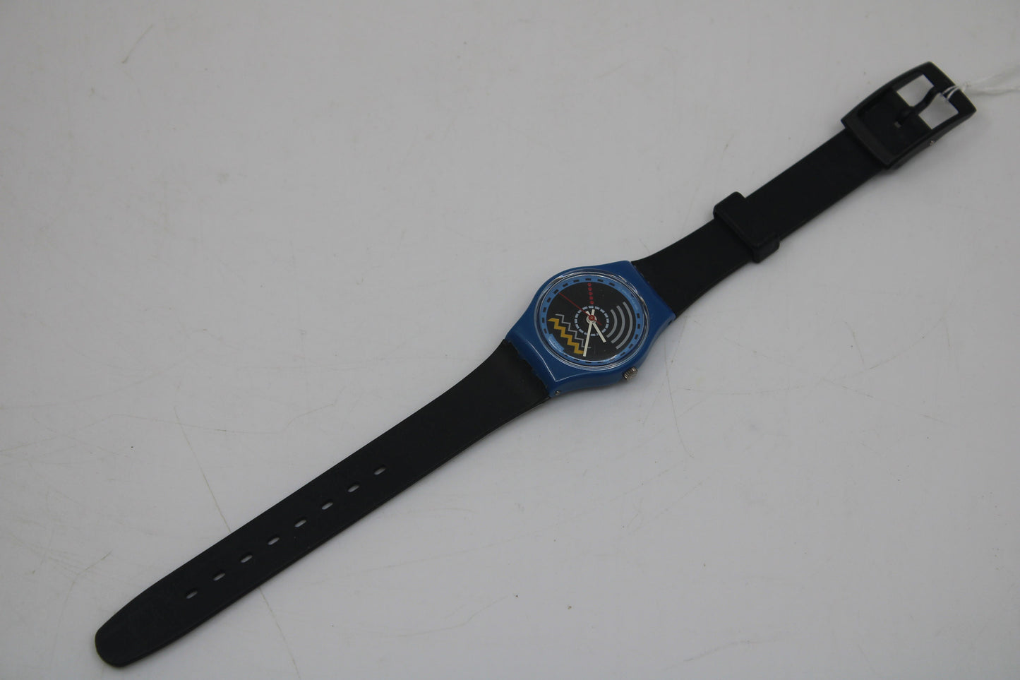 Swatch, Ladies, 1986, 'Running Water', LS103, Near Mint, working 100%