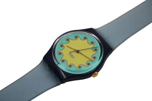 1994 Gents Swatch 'Agathos', GN140, working 100% nice early 90s Swatch in a very nice, used condition, brand new strap