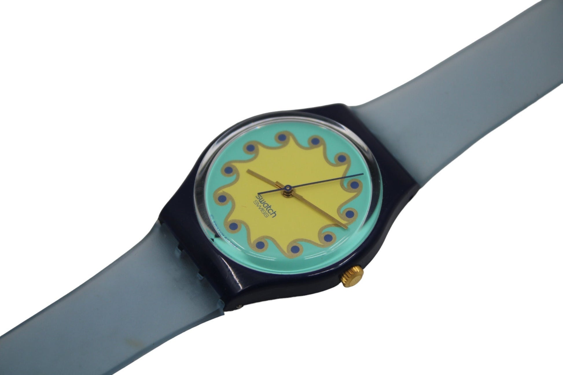1994 Gents Swatch 'Agathos', GN140, working 100% nice early 90s Swatch in a very nice, used condition, brand new strap