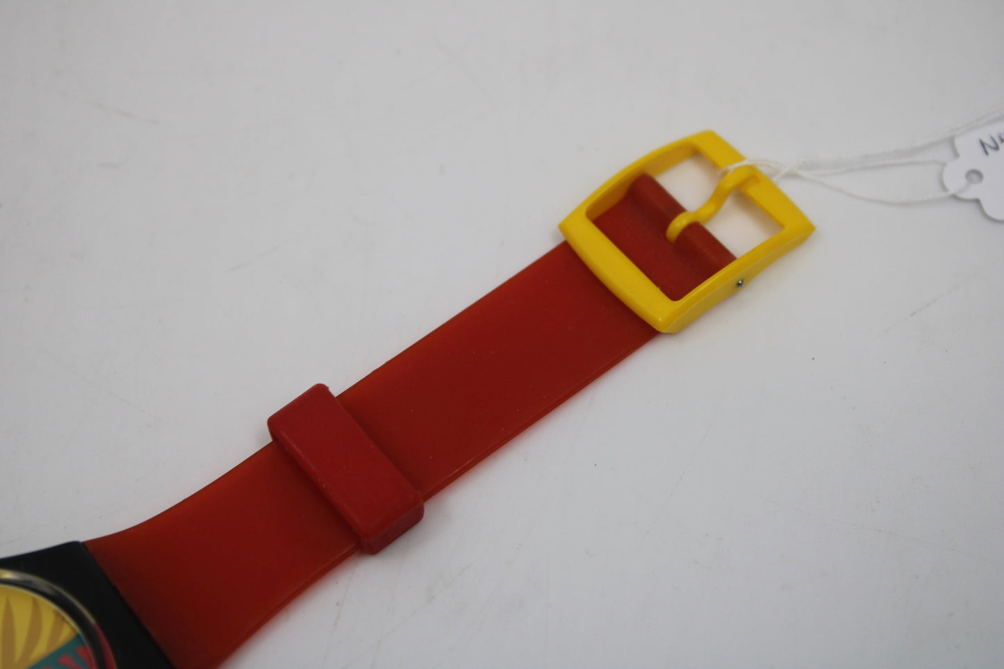 1987, Vintage Gents Swatch, 'Waipitu', GB113, NO box, Unused, New Old Stock Condition, working 100%, Original Strap