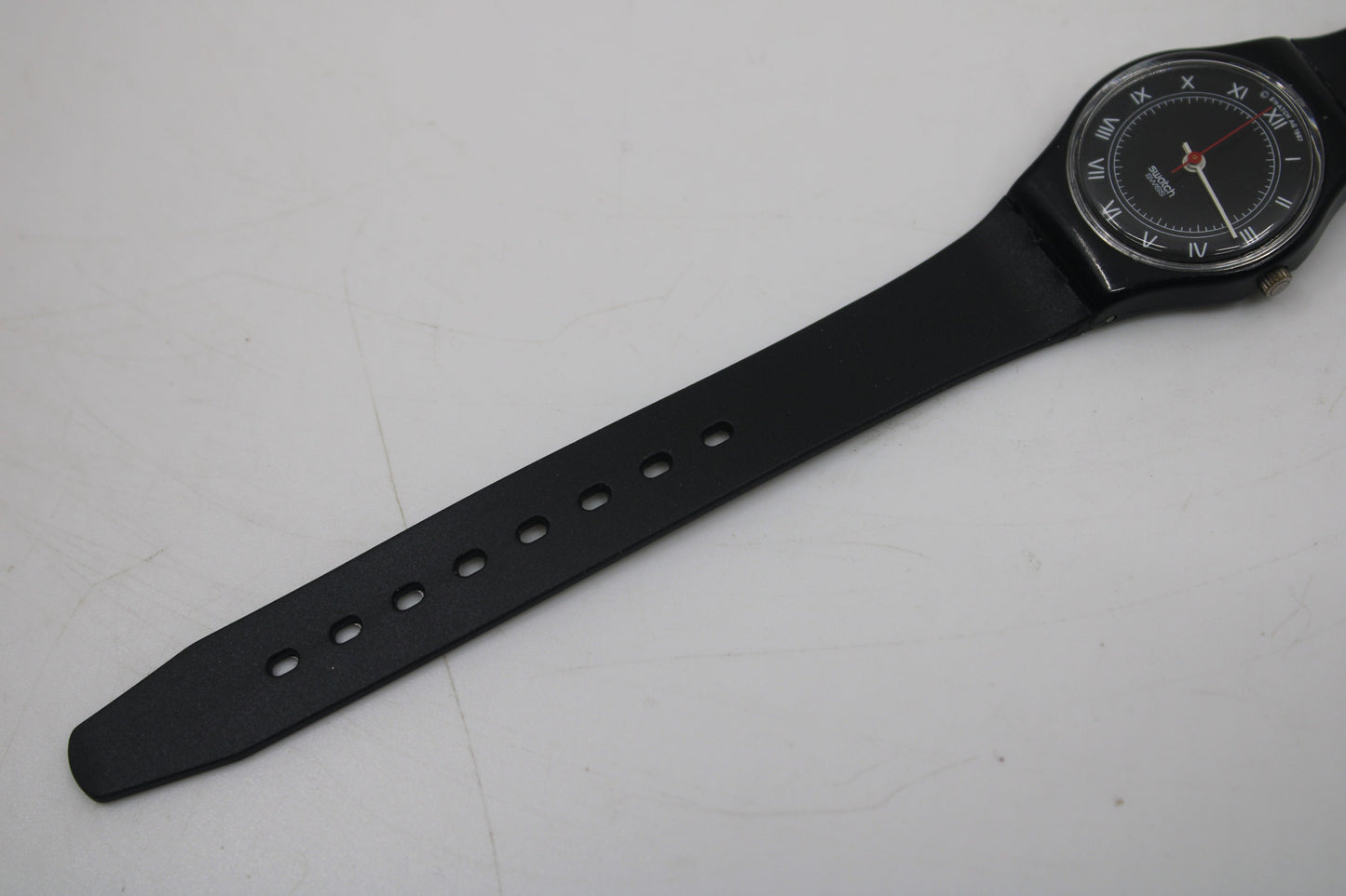 1987, Vintage ladies Swatch, 'Trevi' LB117, Very Nice Condition, Working 100%, Brand New strap