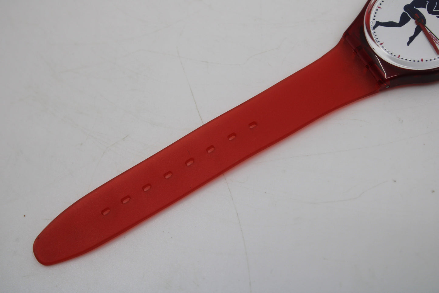 1992 Vintage Gents Swatch 'Tedophorus' GR111, in a nice, used condition, working 100% with brand new, non-original strap