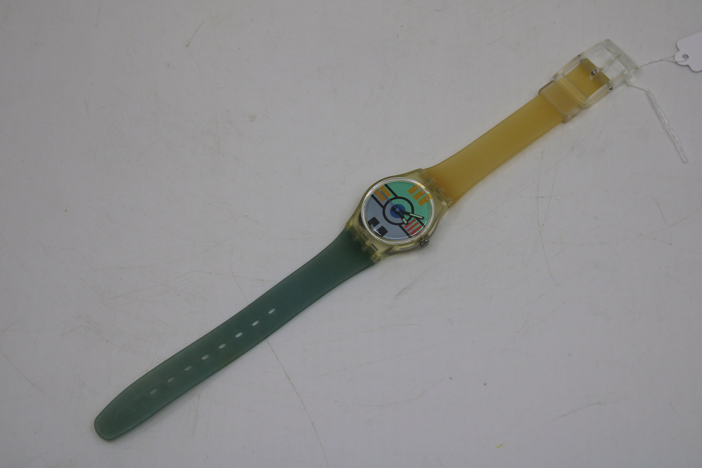 Swatch, Ladies, 1988, 'Famingo Deli', LK107, New Old Stock, Never Worn