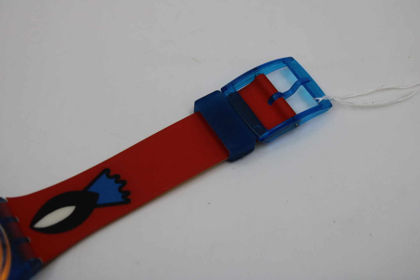 1993 NEW OLD STOCK 'Paella', GN129, working 100% nice early 90s vintage Gents Swatch, ReaD Description Pls
