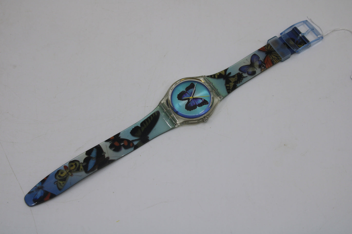 Vintage Gents Swatch, 'Sky Fly' GZ153, NEW OLD STOCK, Never Worn, working 100% original strap