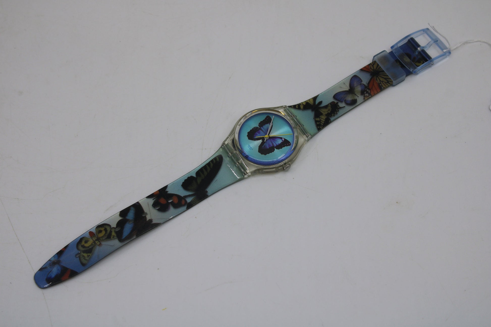 Vintage Gents Swatch, 'Sky Fly' GZ153, NEW OLD STOCK, Never Worn, working 100% original strap