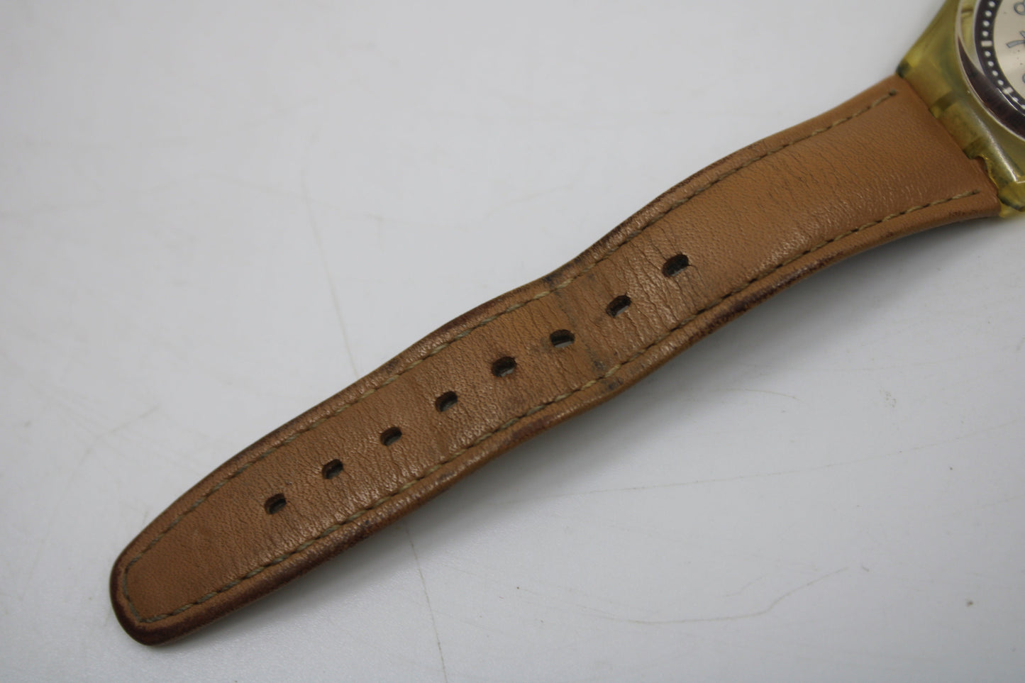 Vintage Gents Swatch, 'Croissant Chaud', GE700, NO box, In NICE, USED Condition, 100% working, Original Strap