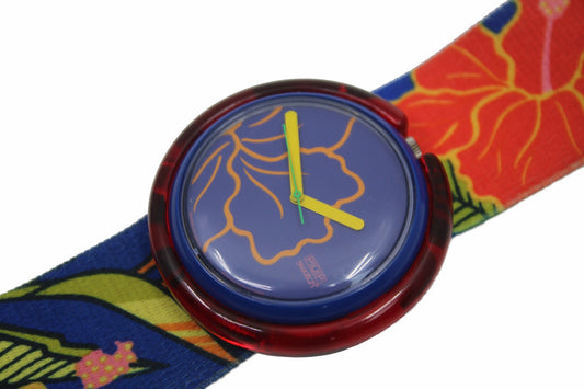 1993, Swatch, PopSwatch, 'Chichicas Tenango', PWN109, VERY nice, used condition, working 100%