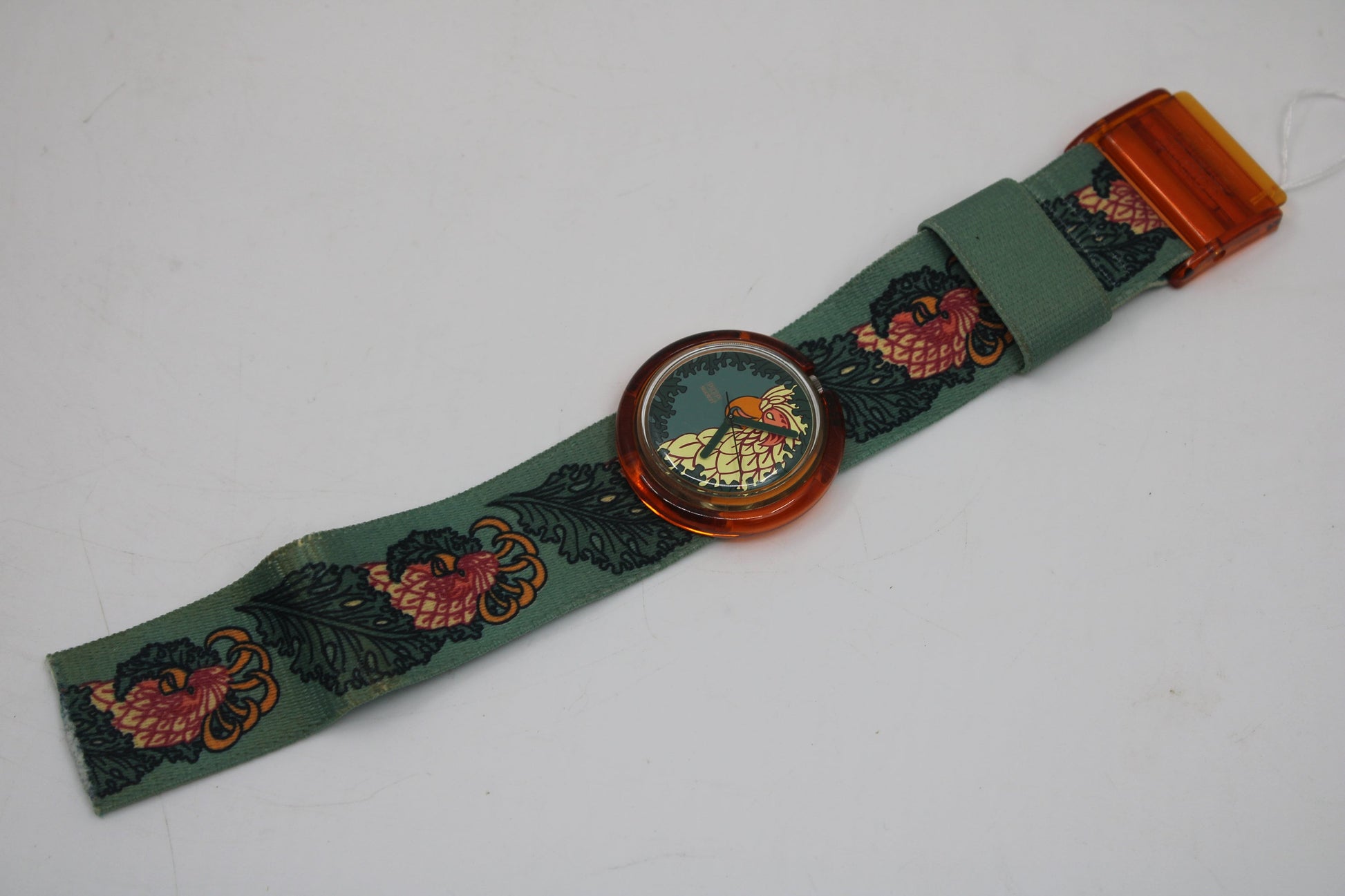 Vintage 1993 PMK106 Pop Swatch, 'Golden Cage', NO box, Very Nice, used Condition, 100% Working