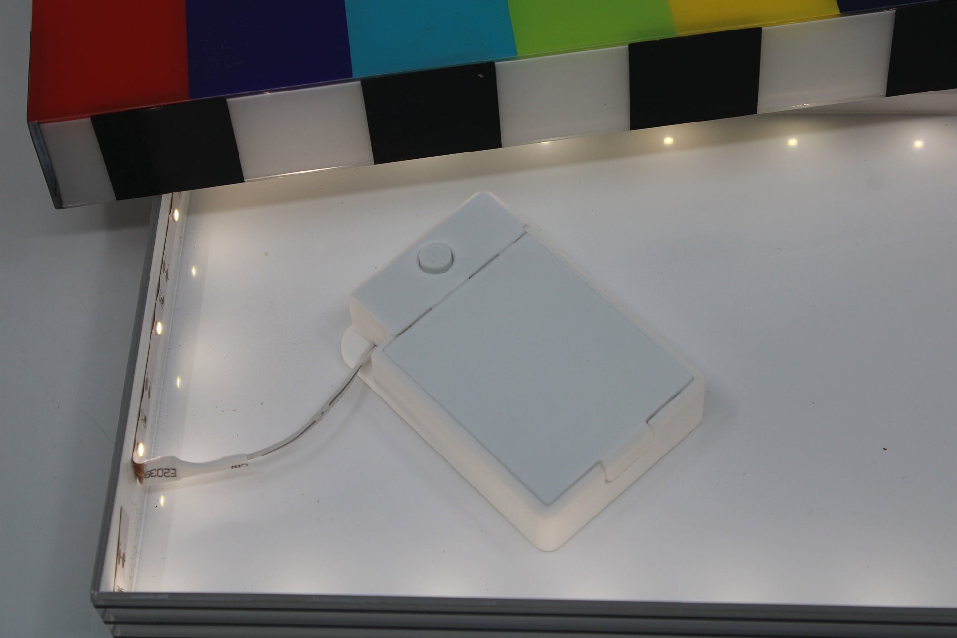 Very rare original Swatch plastic box, upcycable as a light or lamp?