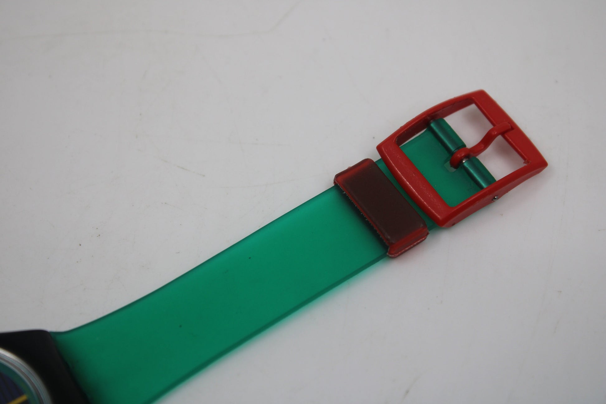 1986 'Sir Swatch' Automatic Swatch, NEW strap and NEW case, 100% working