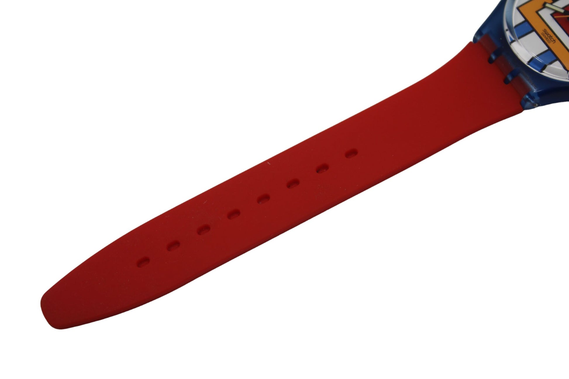 1993 Gents Swatch 'Paella', GN129, working 100% nice early 90s vintage Gents Swatch, Nice, Used Condition