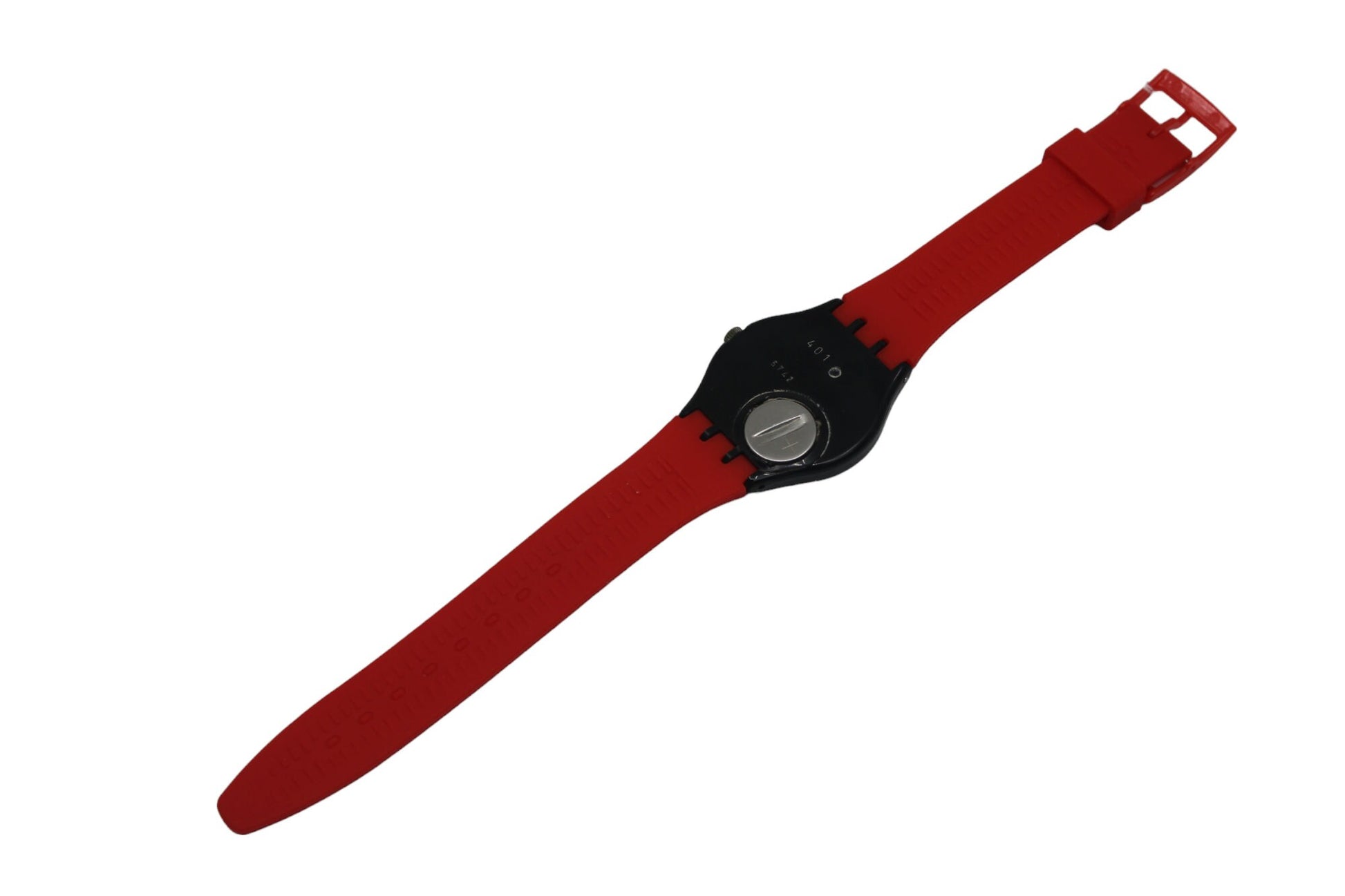 1994 Vintage Gents Swatch 'Trash' GB154, Nice, Used Condition, working 100% with new strap