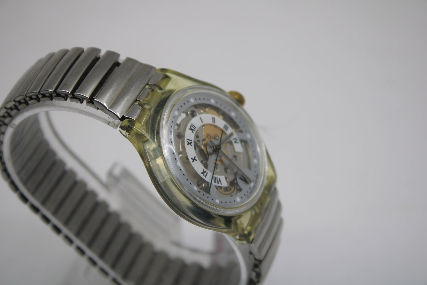 1995 'Eisscholle' Vintage Gents Automatic Swatch SAK118, NO box, much used condition