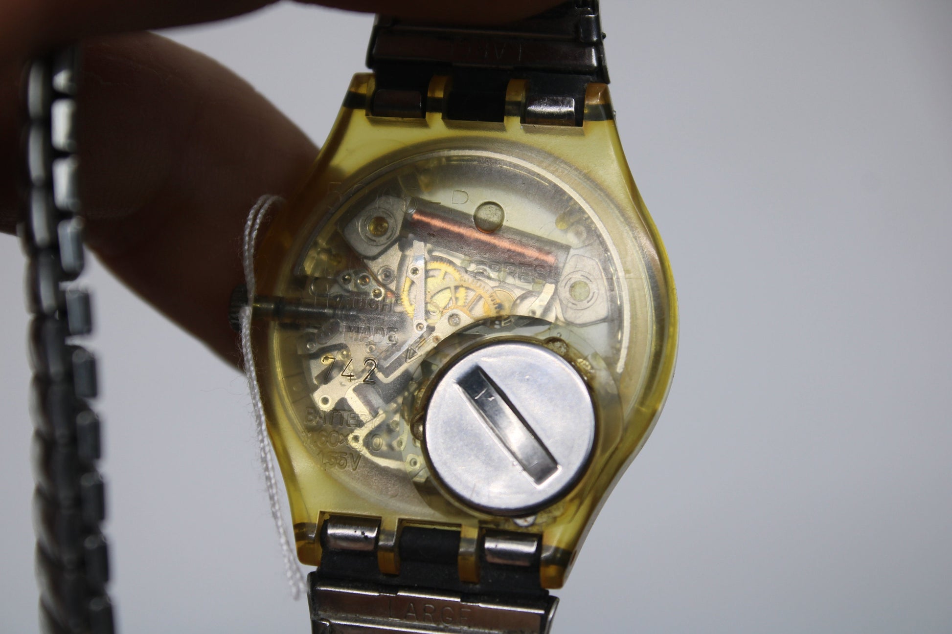 1986, Swatch, Gents, 'Jelly Fish', GK100RE, NICE Used Condition, 100% working, READ description pls
