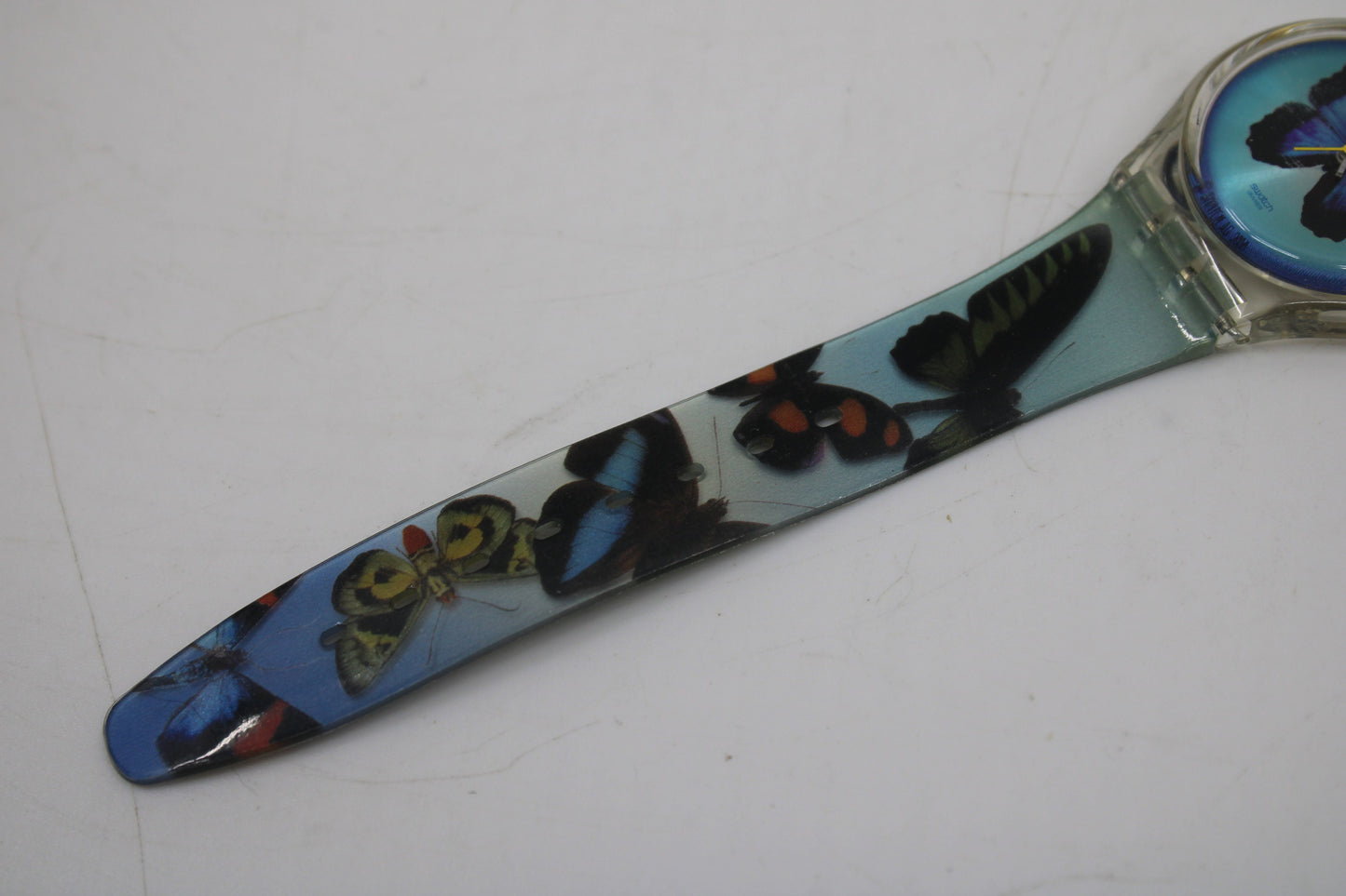 Vintage Gents Swatch, 'Sky Fly' GZ153, NEW OLD STOCK, Never Worn, working 100% original strap