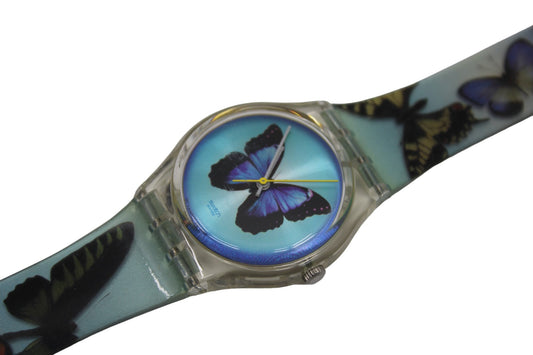 Vintage Gents Swatch, 'Sky Fly' GZ153, NEW OLD STOCK, Never Worn, working 100% original strap