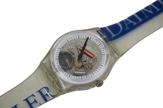 1998, Swatch, Gents, 'Daimler-Chrysler', GZ157, GOOD, New Old Stock, 100% working, ORIGINAL Strap