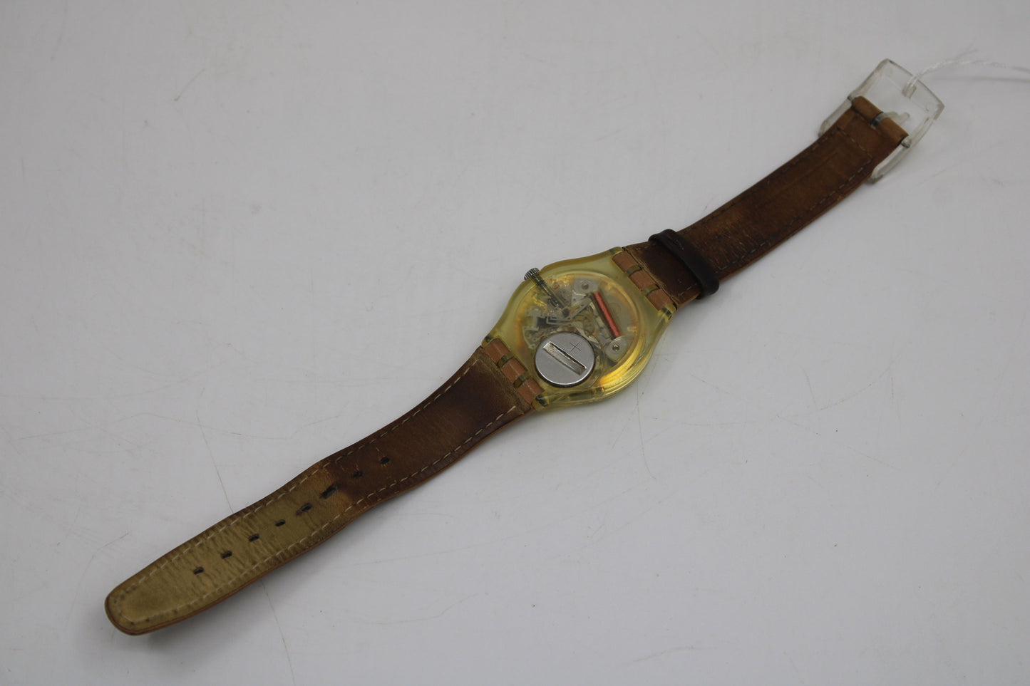 Vintage Gents Swatch, 'Croissant Chaud', GE700, NO box, In NICE, USED Condition, 100% working, Original Strap