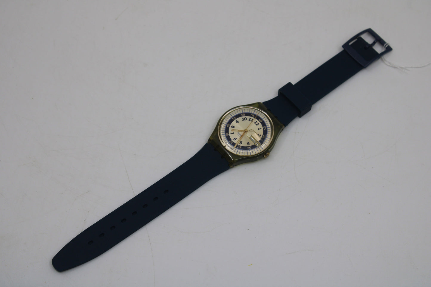 Vintage Gents Swatch, 'Nilgun', GN709, NO box, In NICE, USED Condition, 100% working, New Strap