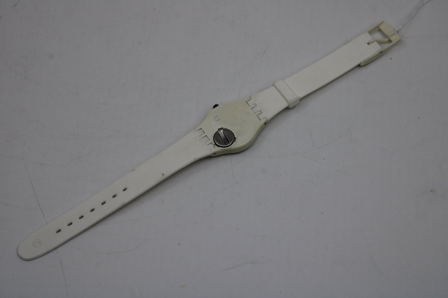 Vintage Swatch, Ladies, 1985, 'Dotted Swiss', LW104, very nice, used condition