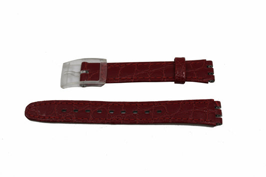 Vintage Ladies Swatch Strap, 'Gin Rosa', LN115, 12mm, New Old Stock