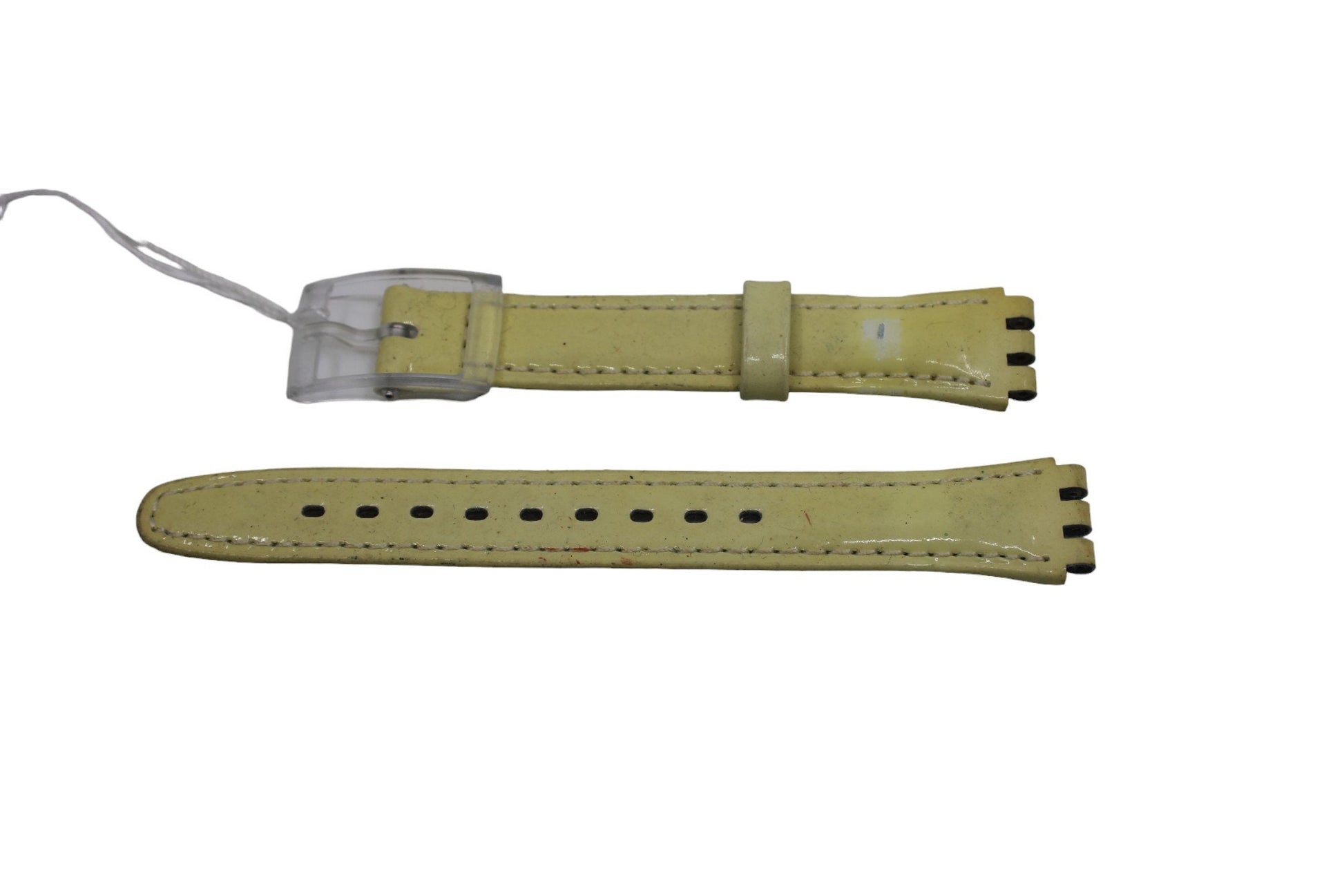 Vintage Ladies Swatch Leather Strap, 12mm, New Old Stock