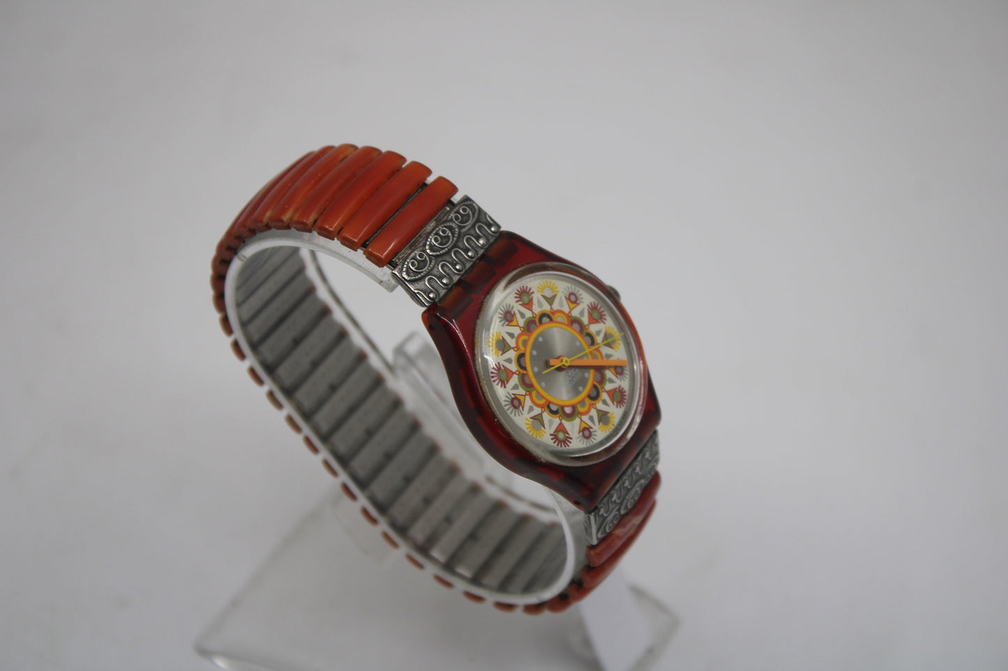 1995 Vintage Gents Swatch 'Curry Powder' GR125/126, in good condition, working 100% with original strap
