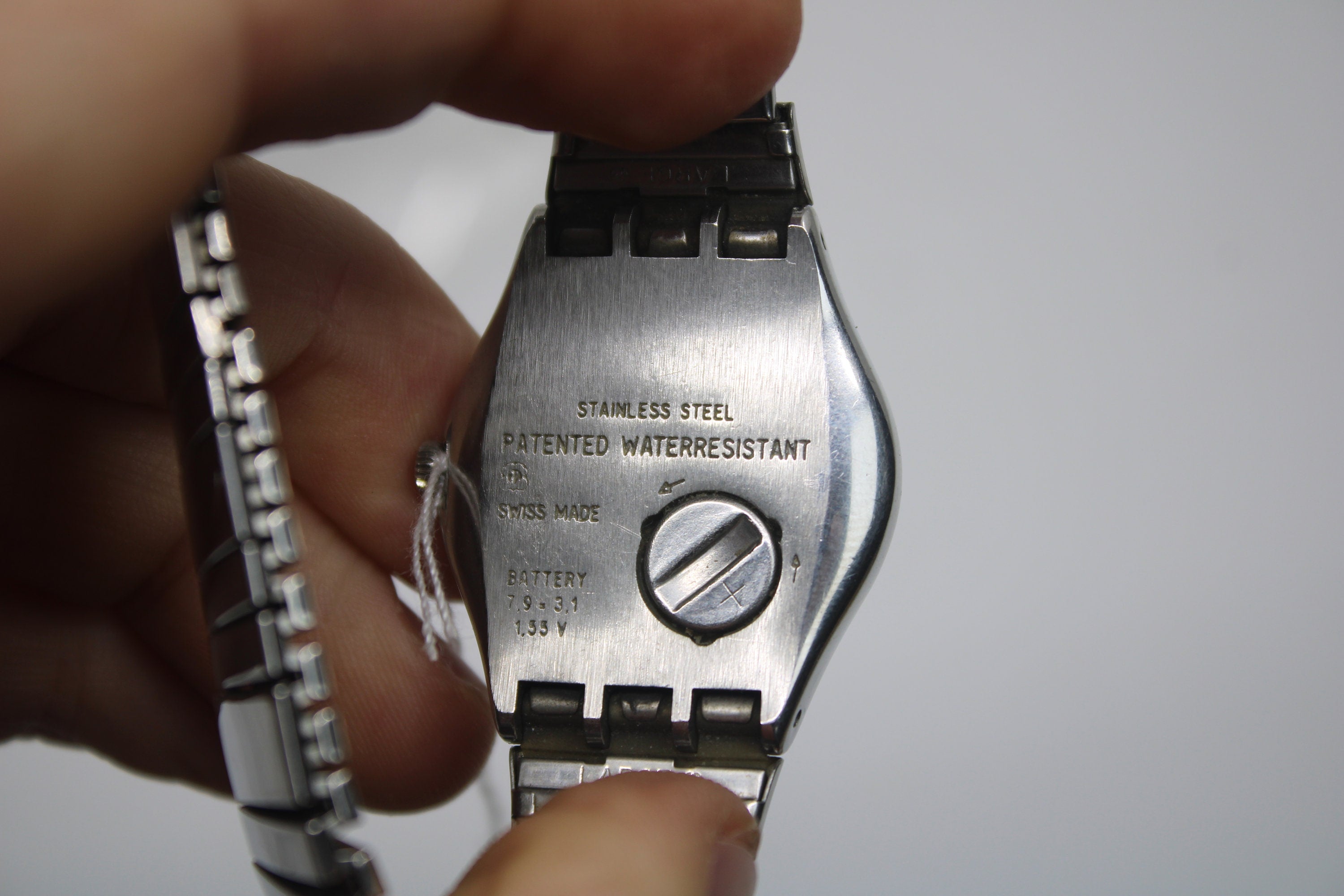 1998, Swatch Irony, 'In-Centric' , YLS112 , NO box, Nice, Used Condition, Working 100% 1998, Swatch Irony, 'In-Centric' , YLS112 , NO box, Nice, Used Condition, Working 100%