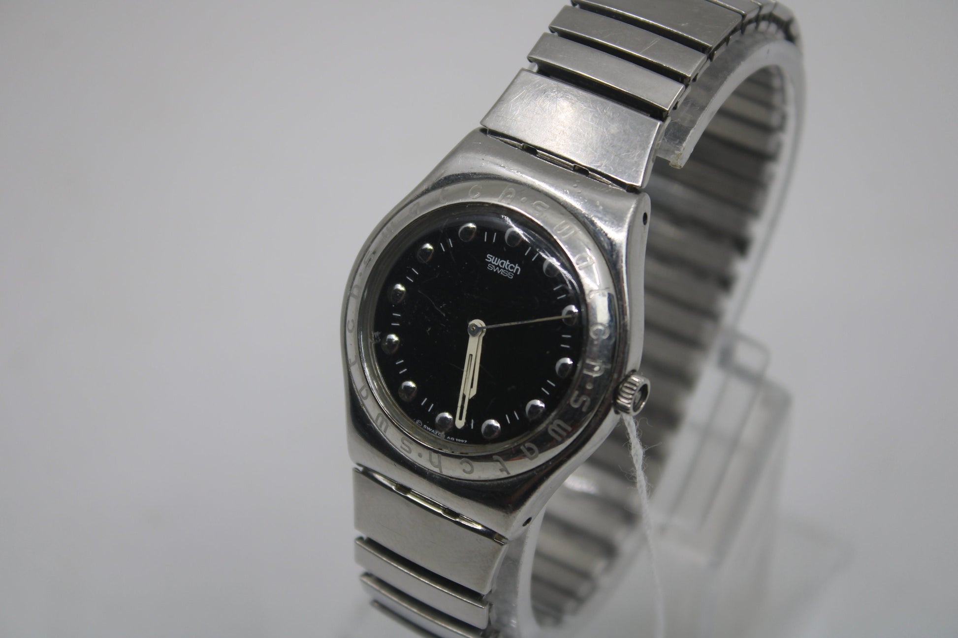 1998, Swatch Irony, 'In-Centric' , YLS112 , NO box, Nice, Used Condition, Working 100%