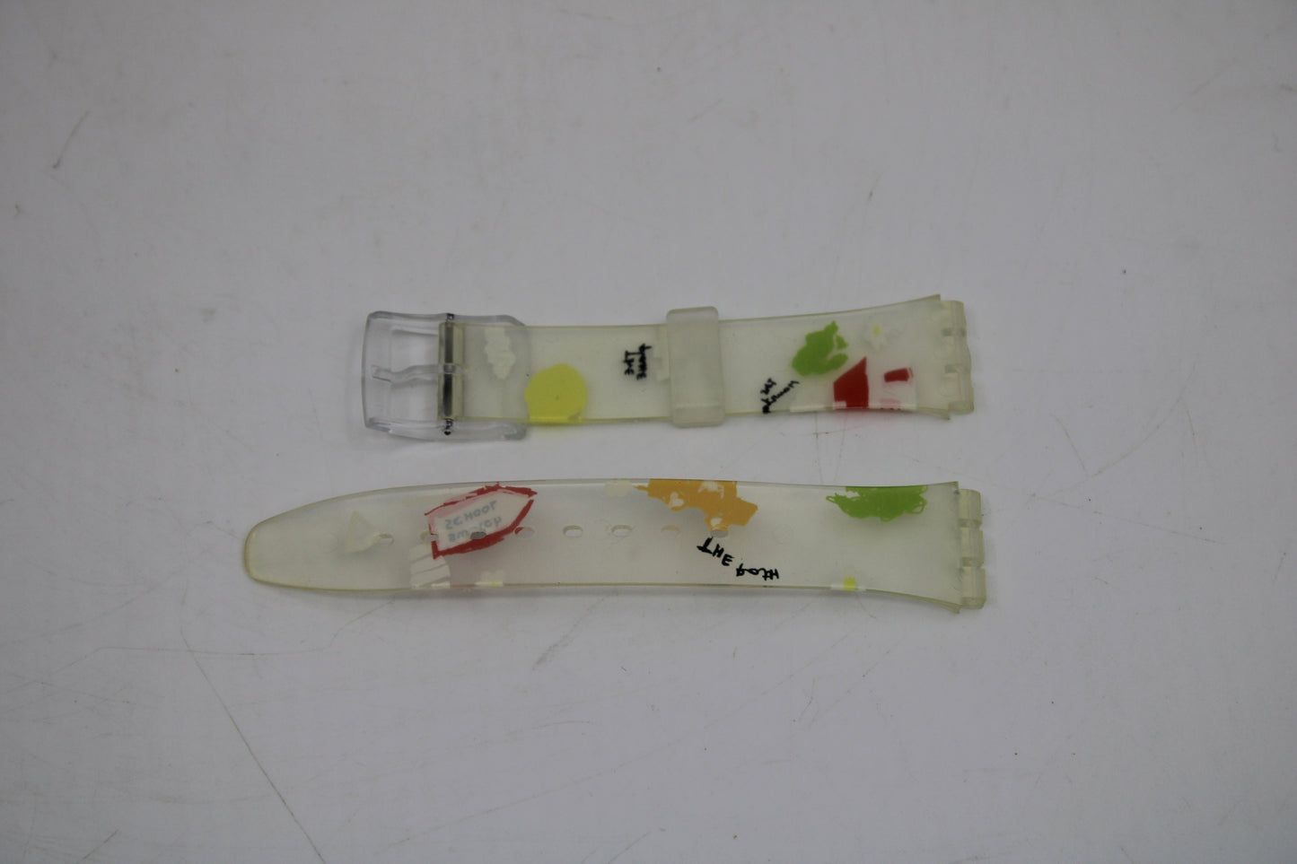 Vintage Swatch Strap, 'Dibujos', GK420, Gents, New Old Stock