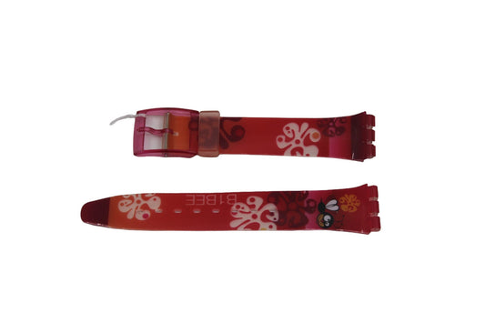 Vintage Swatch Strap, 'Buzzin' Around', GE100, Gents, New Old Stock