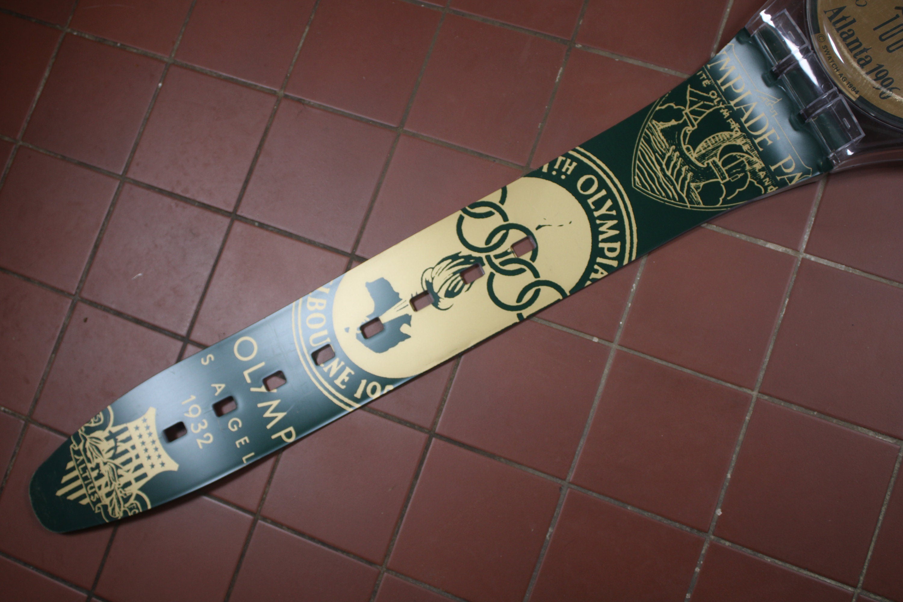 VERY GOOD condition 1996 Maxi Swatch, 'Atlanta 1996', MGZ139